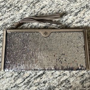 *Never Used* Tory Burch Sequin Clutch